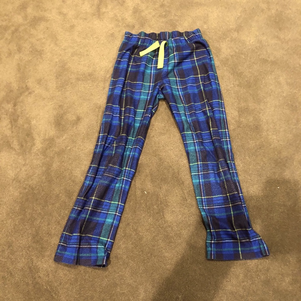 Old Navy Boy’s Plaid Flannel Pajama Pants Sz 10-12